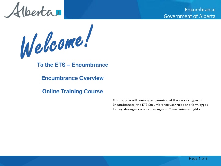 encumbrance n.w