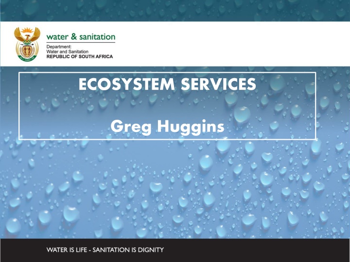 ecosystem services n.w