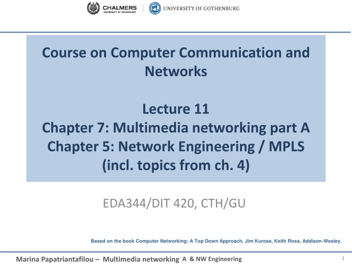 course on computer communication and networks n.w
