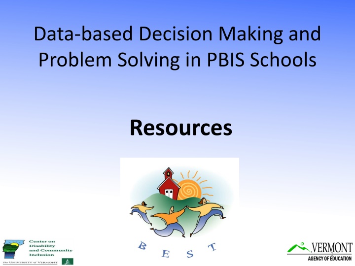 data based decision making and problem solving n.w