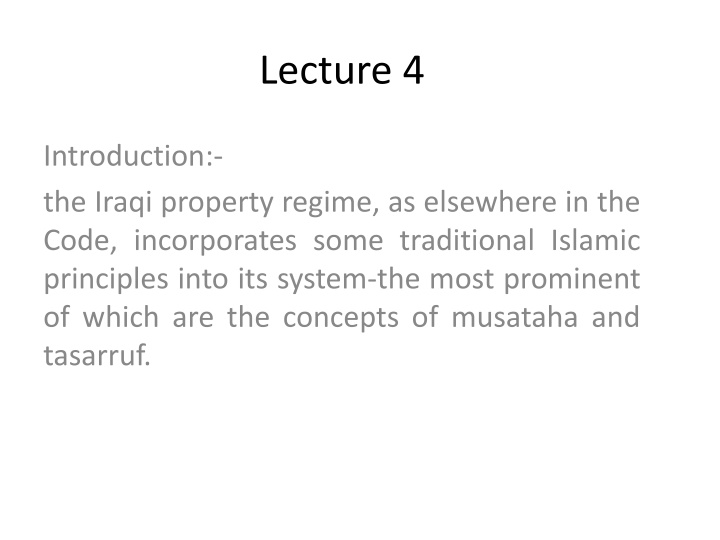 lecture 4 n.w