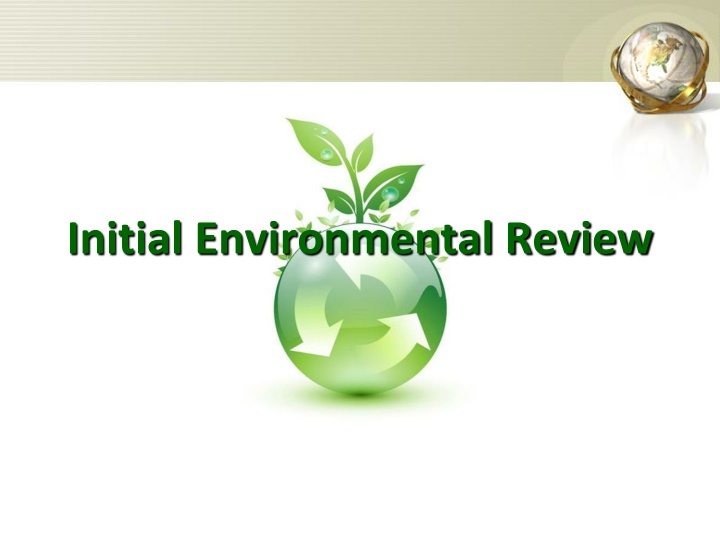 initial environmental review n.w