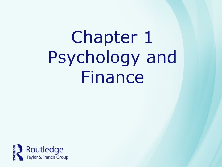 chapter 1 psychology and finance n.w