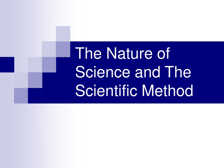 the nature of science and the scientific method n.w