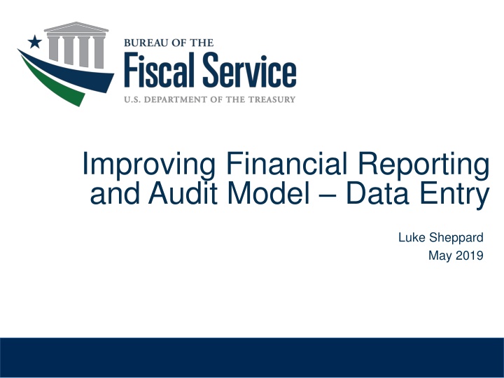 improving financial reporting and audit model n.w