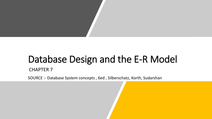 database design and the e database design n.w