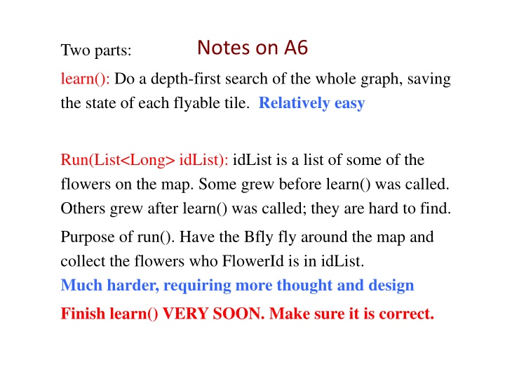 notes on a6 n.w
