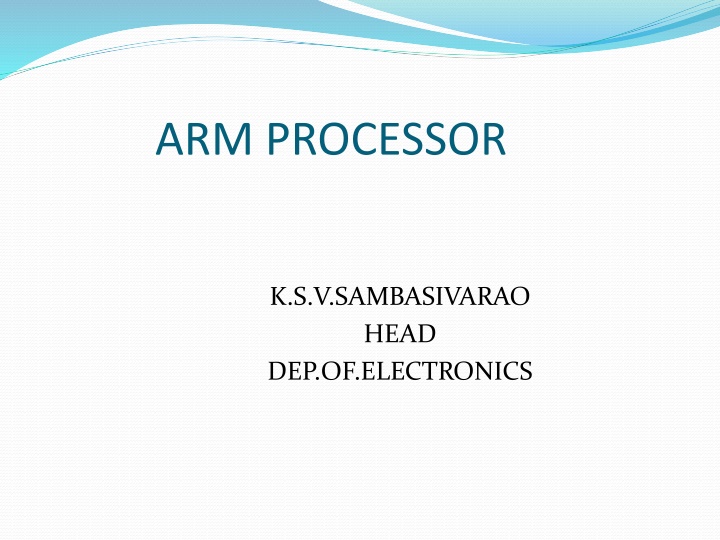 arm processor n.w