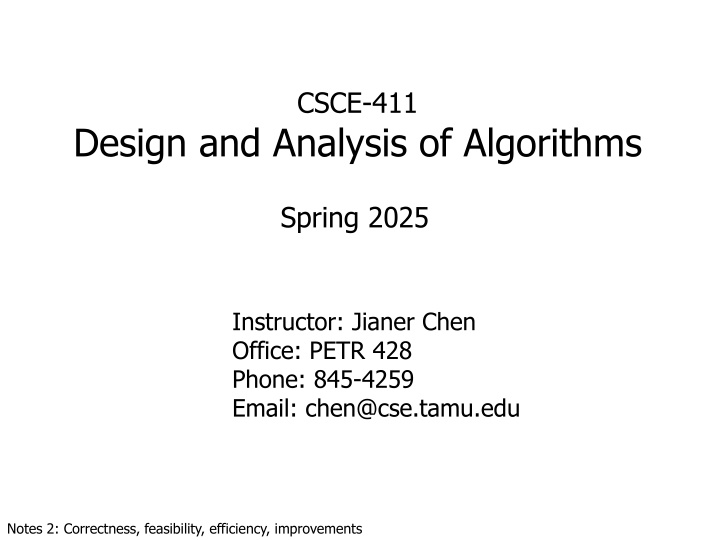 csce 411 n.w