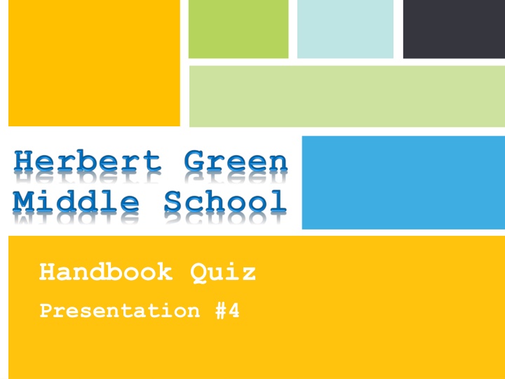 handbook quiz presentation 4 n.w