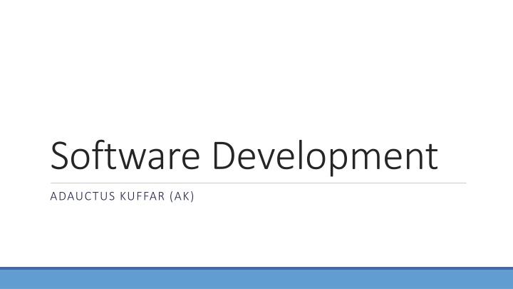 software development n.w