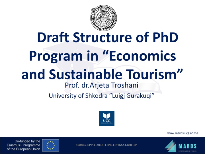 draft structure of phd program in economics n.w