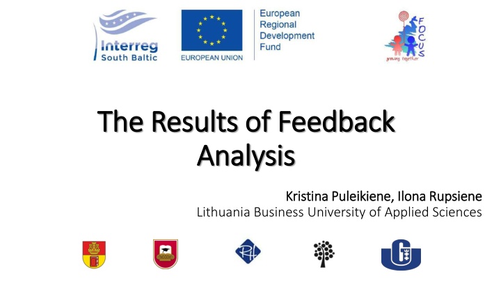 the the r results esults of feedback of feedback n.w