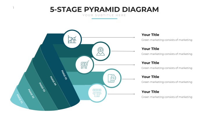 5 stage pyramid diagram n.w