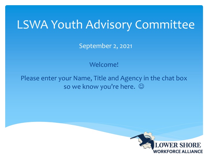 lswa youth advisory committee n.w