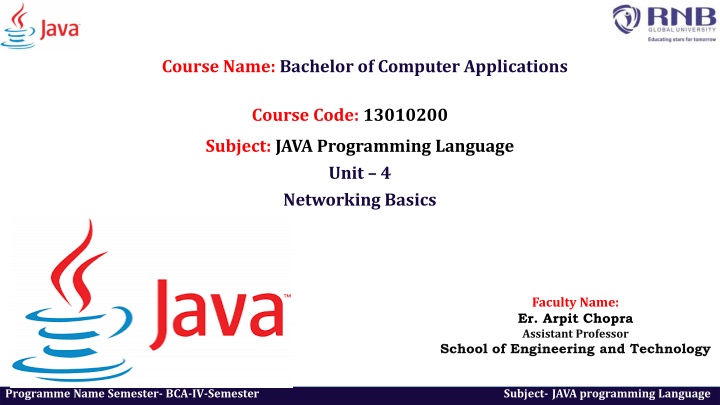 course name bachelor of computer applications n.w
