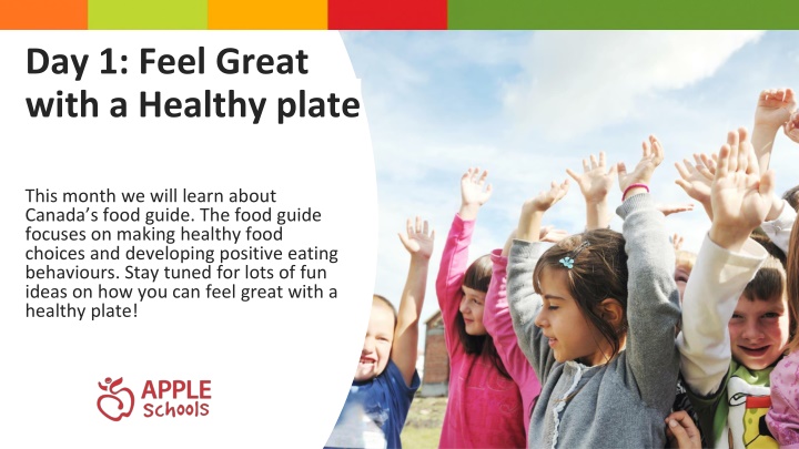 day 1 feel great with a healthy plate n.w
