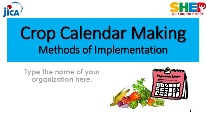 crop calendar making crop calendar making methods n.w