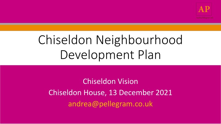 chiseldon neighbourhood development plan n.w