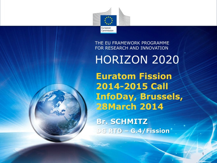 the eu framework programme for research n.w