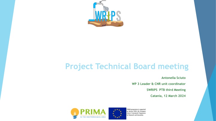 project technical board meeting n.w
