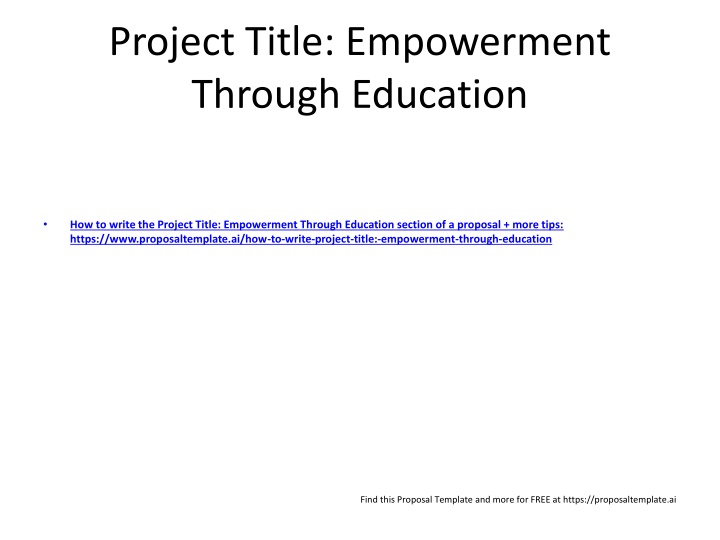 Water Purification and Hygiene Education Project