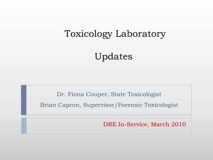 toxicology laboratory n.w