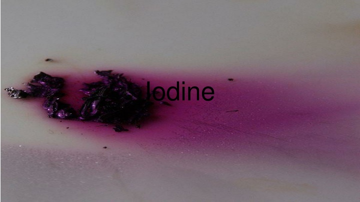 iodine n.w