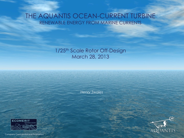 the aquantis ocean current turbine renewable n.w
