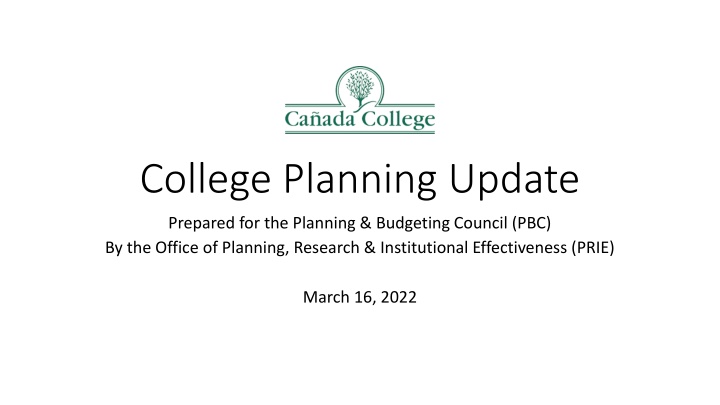college planning update n.w