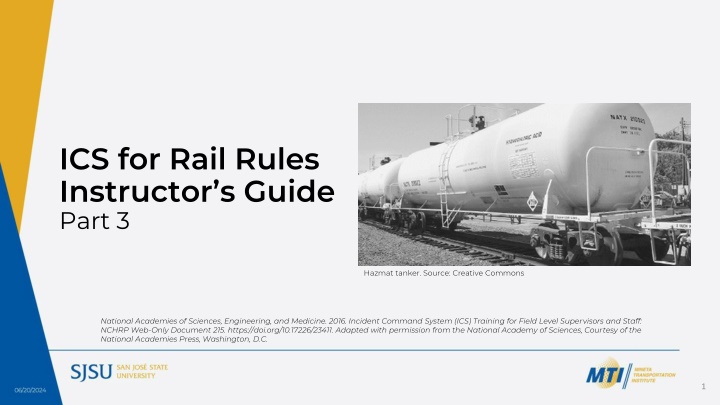 ics for rail rules instructor s guide part 3 n.w