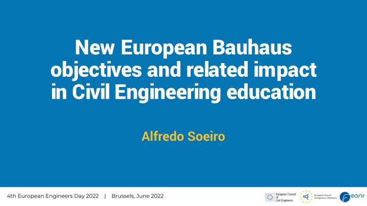 new european bauhaus objectives and related n.w