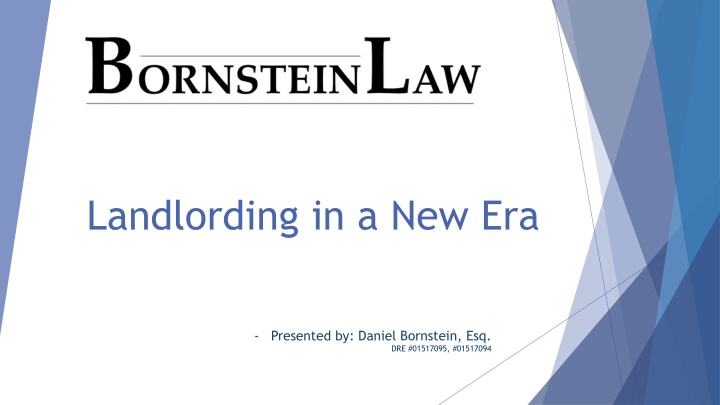 landlording in a new era n.w