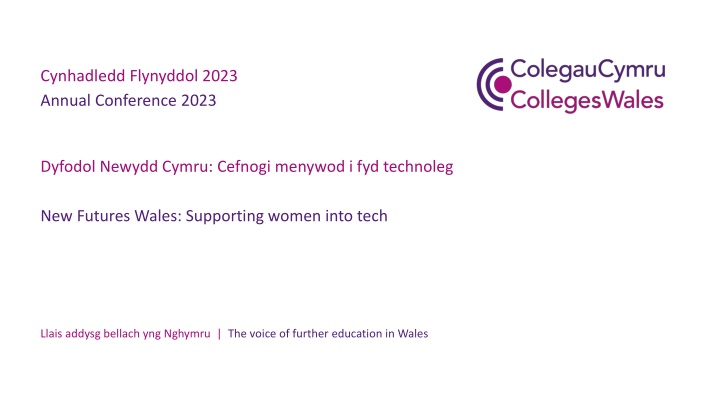 cynhadledd flynyddol 2023 annual conference 2023 n.w