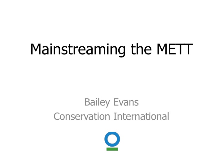 mainstreaming the mett n.w