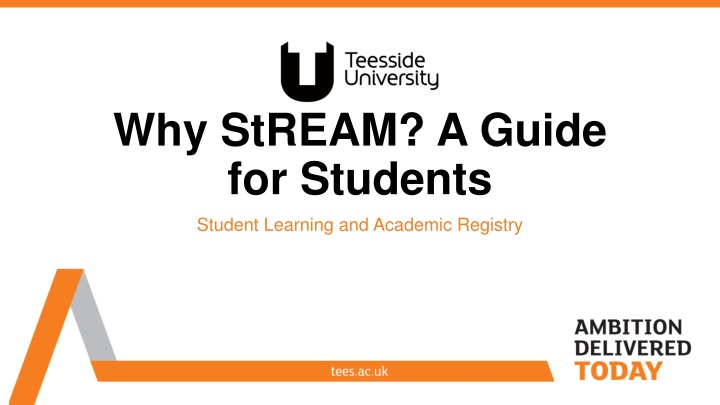 why stream a guide for students student learning n.w