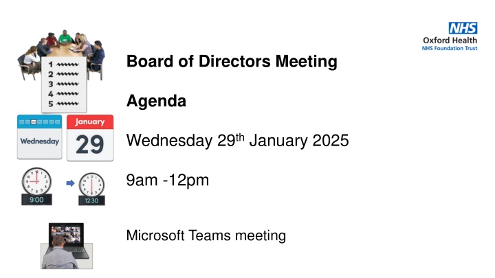 board of directors meeting n.w
