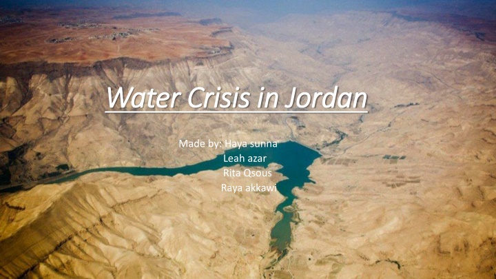 water crisis in jordan water crisis in jordan n.w