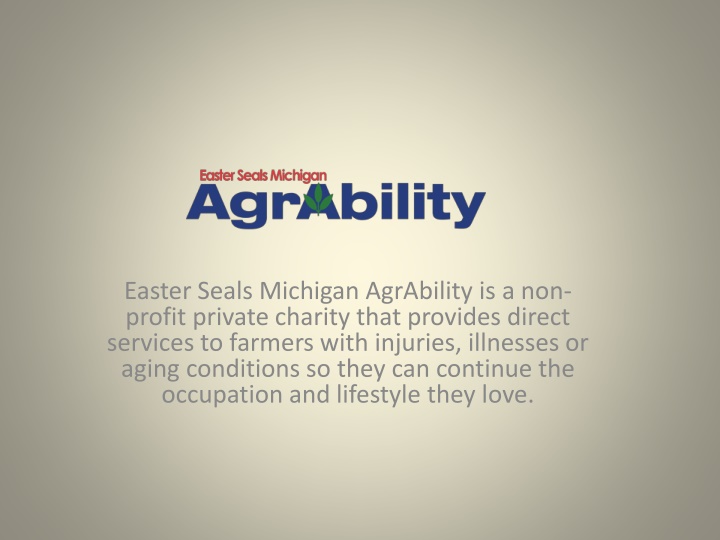easter seals michigan agrability is a non profit n.w