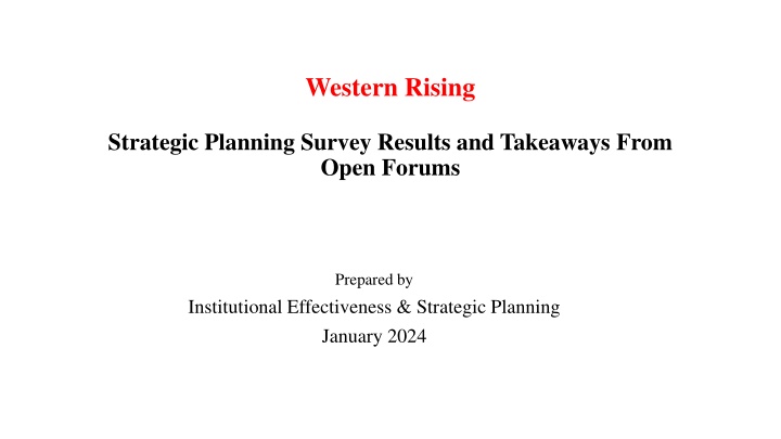 western rising n.w