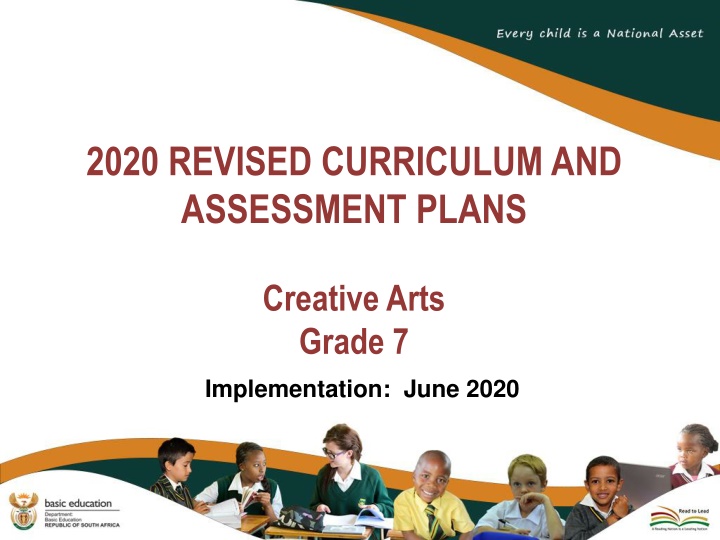 2020 revised curriculum and assessment plans n.w