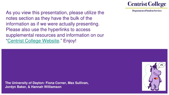 as you view this presentation please utilize n.w