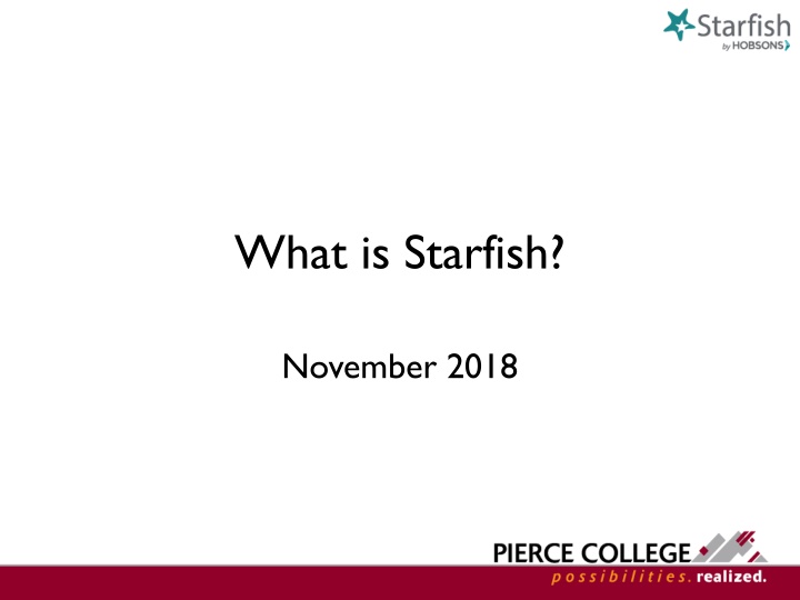 what is starfish n.w