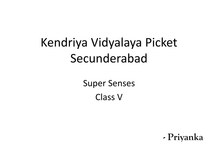 kendriya vidyalaya picket secunderabad n.w