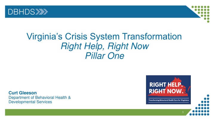 virginia s crisis system transformation right n.w