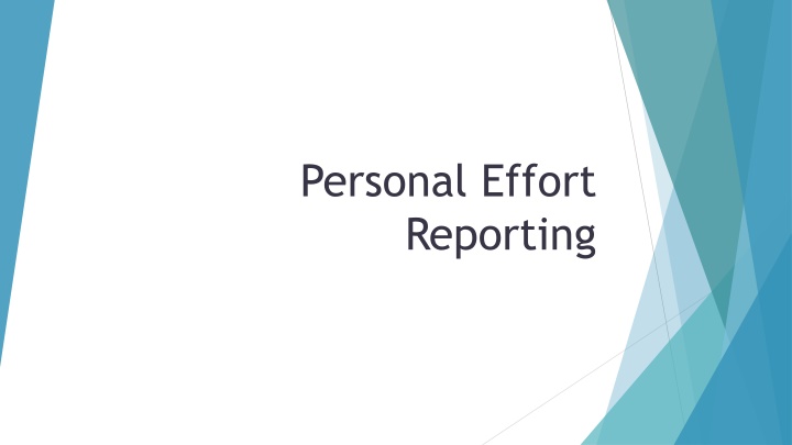 Effort Reporting for University Compliance