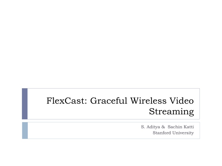 flexcast graceful wireless video n.w