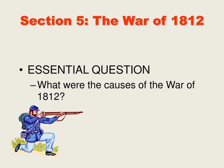 section 5 the war of 1812 n.w