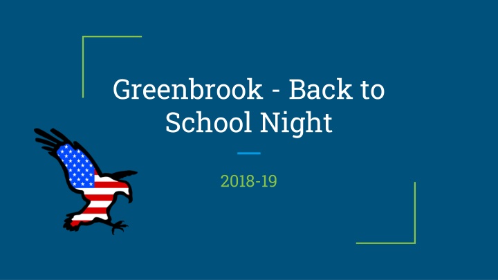 greenbrook back to school night n.w