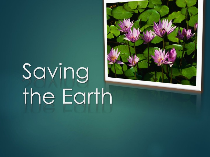 saving the earth n.w